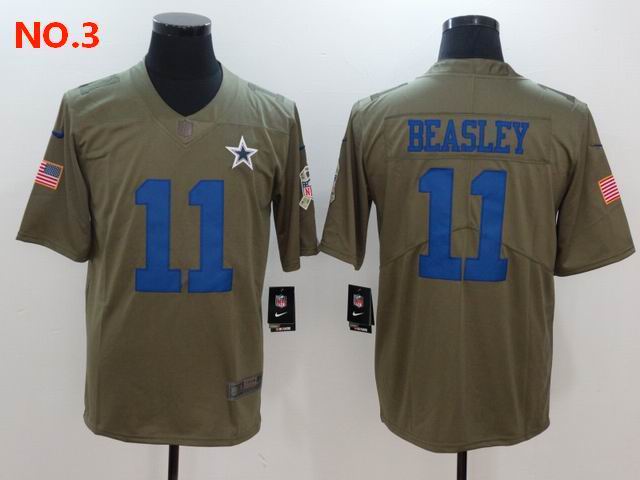 Men's Dallas Cowboys #11 Cole Beasley Jerseys NO.3;